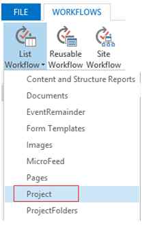 Create SPD List Workflow